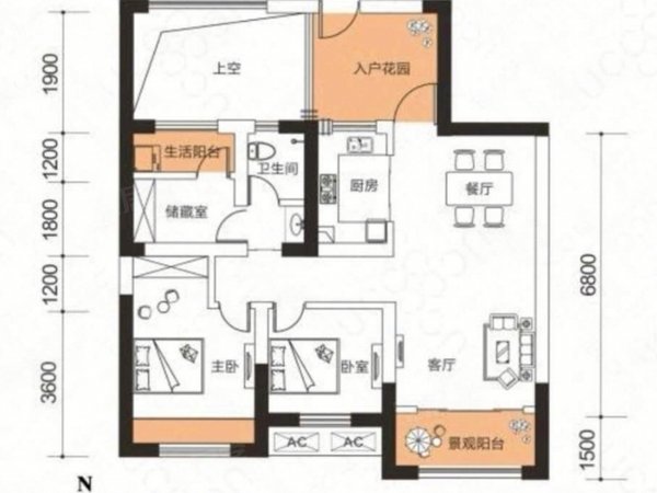 多图 金科世界城 岳麓山租房 雷锋大道金科世界城麓谷软件园旁精装修三房两卫随时看房入住 岳麓租房 长沙58安居客