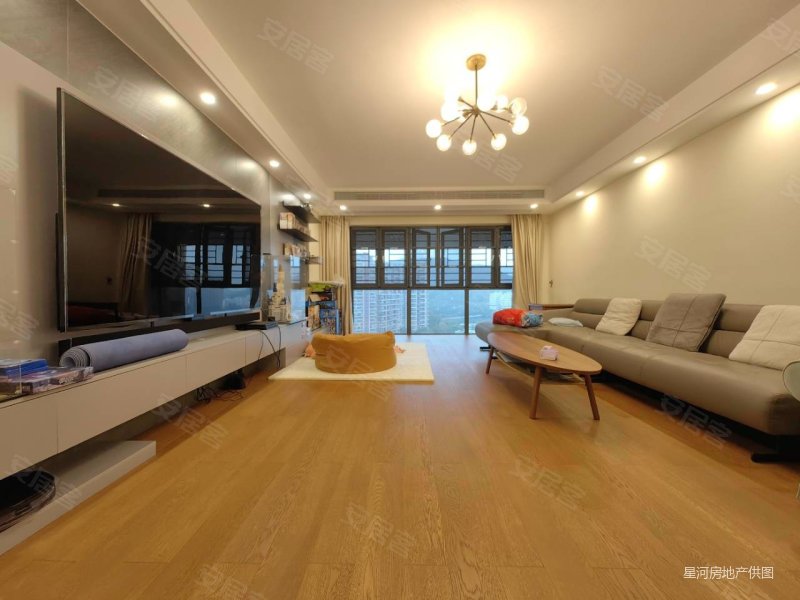 星河丹堤新出豪装大复式,看山看全湖景,户型通透,私密性好
