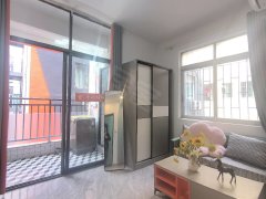 广州白云沙太北D301蓝堡青年公寓 自己的房子 电梯房 有阳台出租房源真实图片
