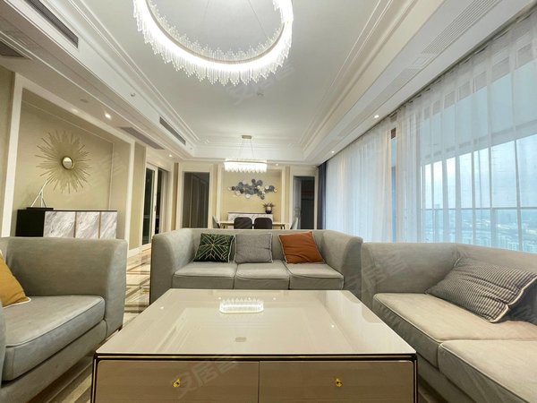 重庆江北寸滩中国铁建西派城1期来个家人秒西派城 大平层 装修拉满