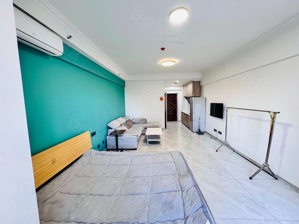 大连开发区万达广场万达广场(金州)万达广场 精装修一室大户型可押一付一家具家电齐全近比优特超市出租房源真实图片