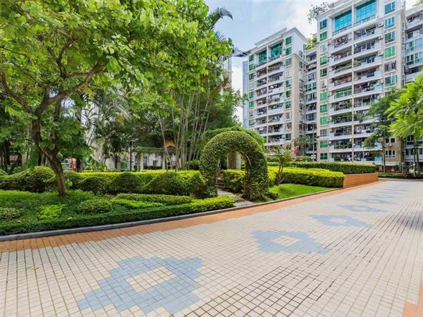 深圳福田景田南聚豪园聚豪园 电梯12楼四房两卫 南向安静 带车位出租