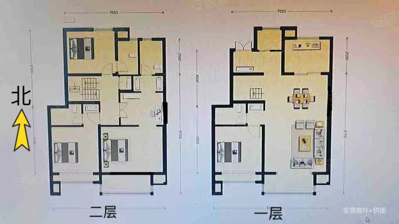 金辉江山铭著4室2厅4卫187.36㎡南北480万