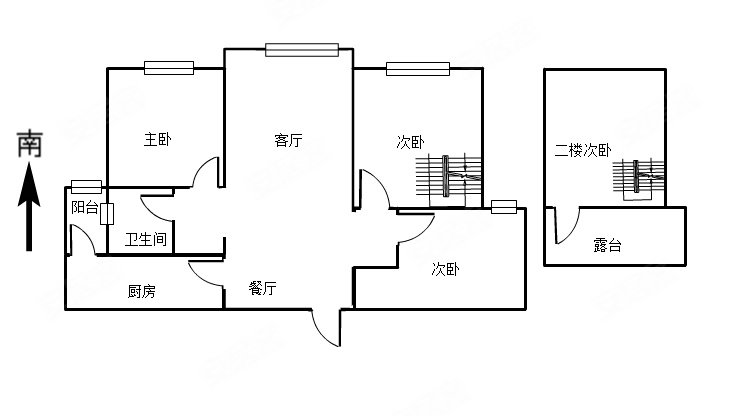 兰州万科城一期户型图图片