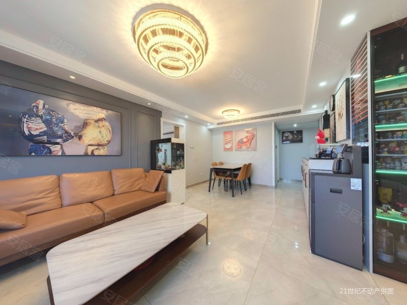 21户型现状好视野好全套家具家电可随房