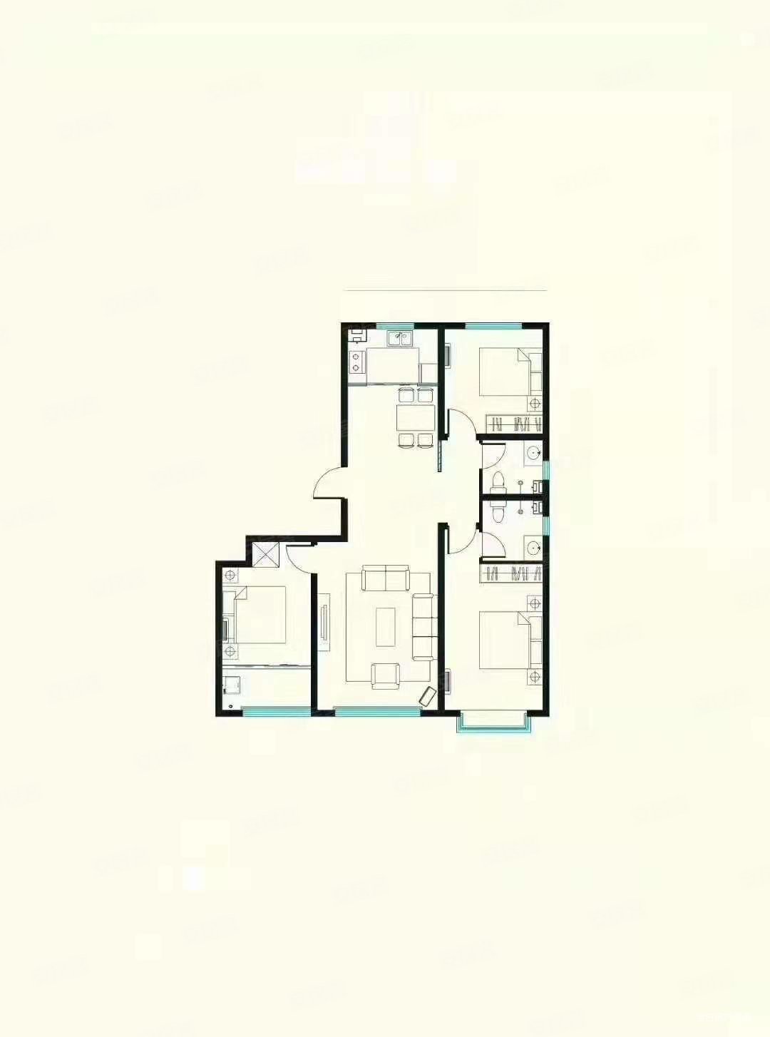 建湖泽园未来城户型图图片