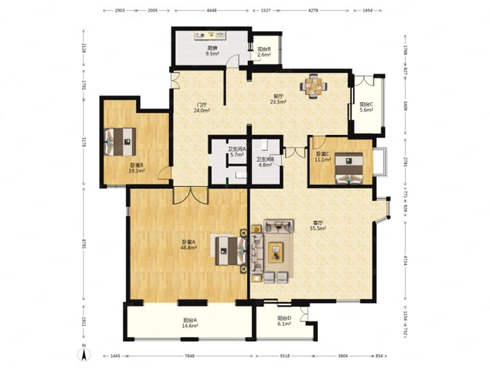 地铁口热销大户型东南金角税少千鹤家园一心出售低价