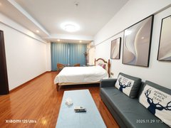 郴州北湖五岭广场五岭广场大华天都旁福城国际精装修一房带衣帽间家具齐全拎包入住出租房源真实图片