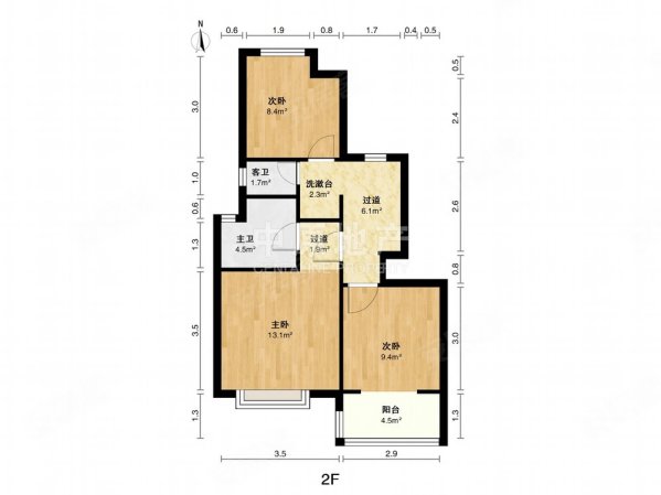 万科西郊都会(公寓住宅)4室2厅2卫132㎡南666万