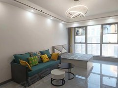 鄂尔多斯东胜铁西二期三角洲公园 凹凸广场旁 凹凸公寓 精装修 拎包入住出租房源真实图片
