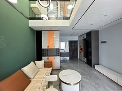 庆阳西峰西峰城区北师大附近!豪华装修正规复式!家具家电齐全!拎包入住!随时看出租房源真实图片