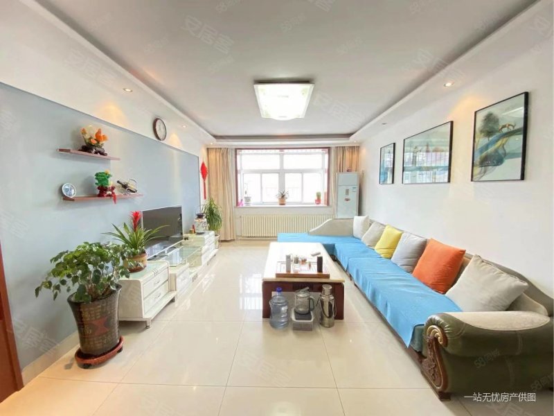 华都丽景园,西郊,120平套三,低楼层带车库,精装修南北通透