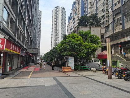 有多条公交线路,距离小区500米有,五号轻轨线石桥铺站,一公里内一号线