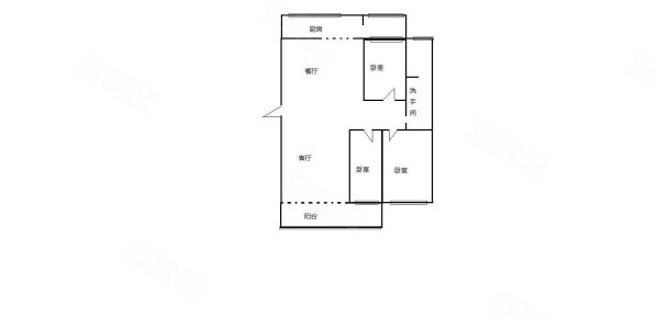 新城社区(平邑)3室2厅2卫140㎡南北49万