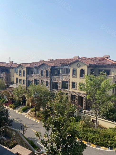 南京老山别墅联排边户大院子带地下室 车库直接,正源尚峰尚水二手房