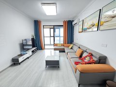 武汉黄陂汉口北汉口北轻轨旁 电梯精装边户3房2卫 长租可以谈 家具家电齐全出租房源真实图片