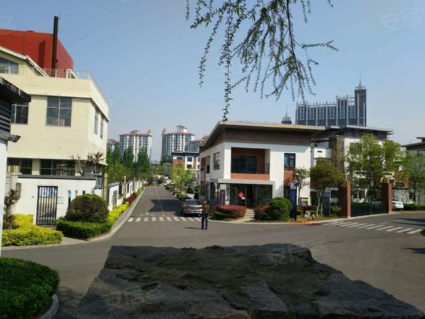 青岛城阳惜福镇千禧国际村二期水映杉墅千禧大别墅 高挑客厅 大露台