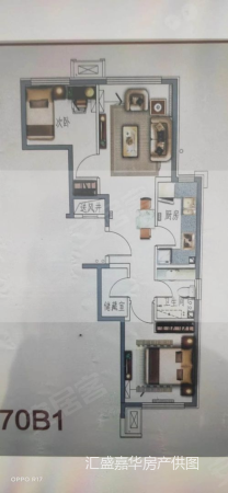 中东路121号院2室1厅1卫73.76㎡南北248万