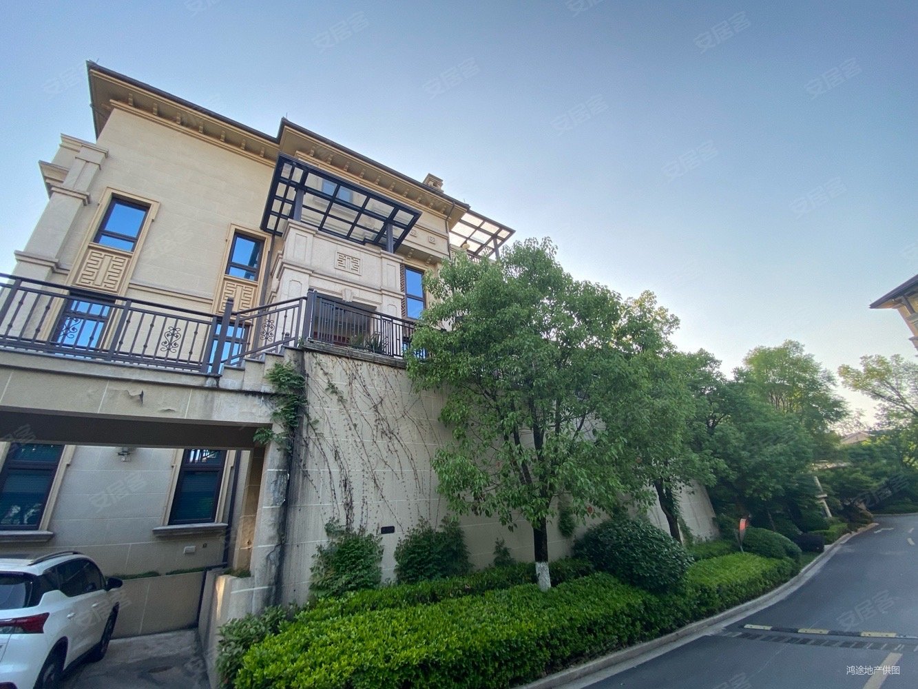 商城绿谷云溪合院别墅边套户型地势高视野开阔花园100平