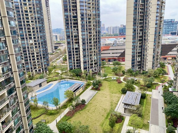 新塘租房,招商臻园 精装三房 配置齐全 环境好 万达广场,增城租房