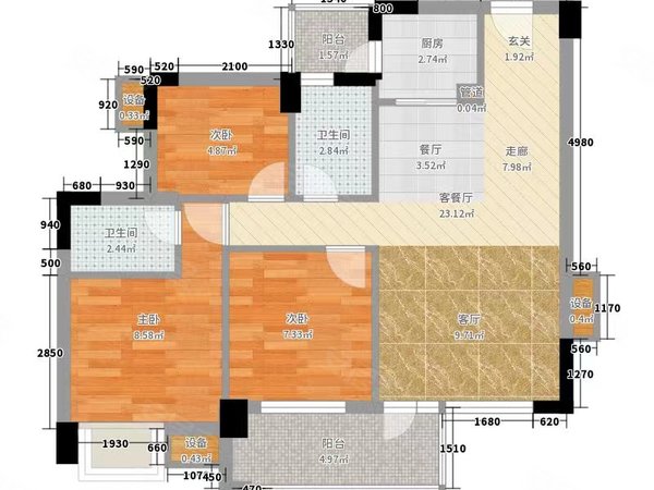 交大路租房,轉租大陽臺 無中介包物業 凱德廣場 金府機電城 金牛醫院