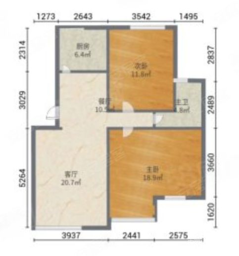 一楼阳台门通透田字户建设小区舒适两居天然气空调齐全