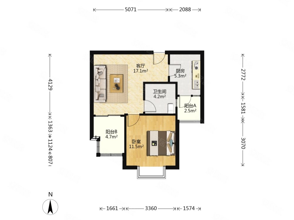 一品漫城一期公寓住宅