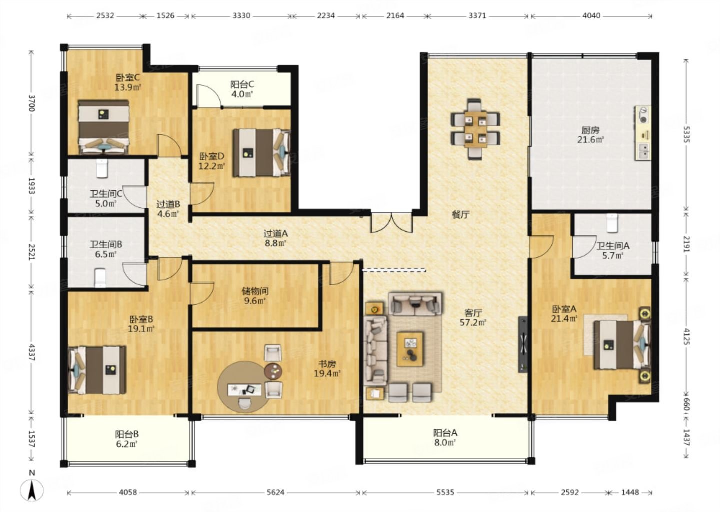 金地湖城大境天字一号