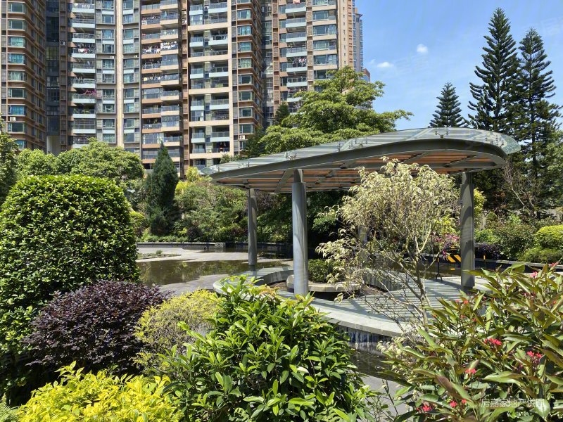 狮岭中心商圈 御华园 高楼层 望全景园林花园