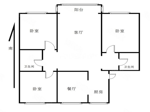 馨苑小区 中层精装修满五   双阳卧 独立餐厅 诚心出售