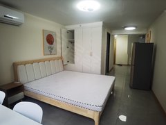 重庆渝北悦来1.8米的大床，长租包物业   家具家电齐全出租房源真实图片