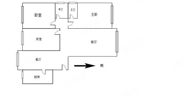 盛世金成3室2厅2卫140㎡南北87万