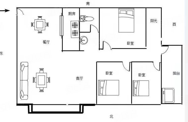 价格便宜带车位,岭秀福城二手房,75万,3室2厅,2卫,127平米-郴州安居客