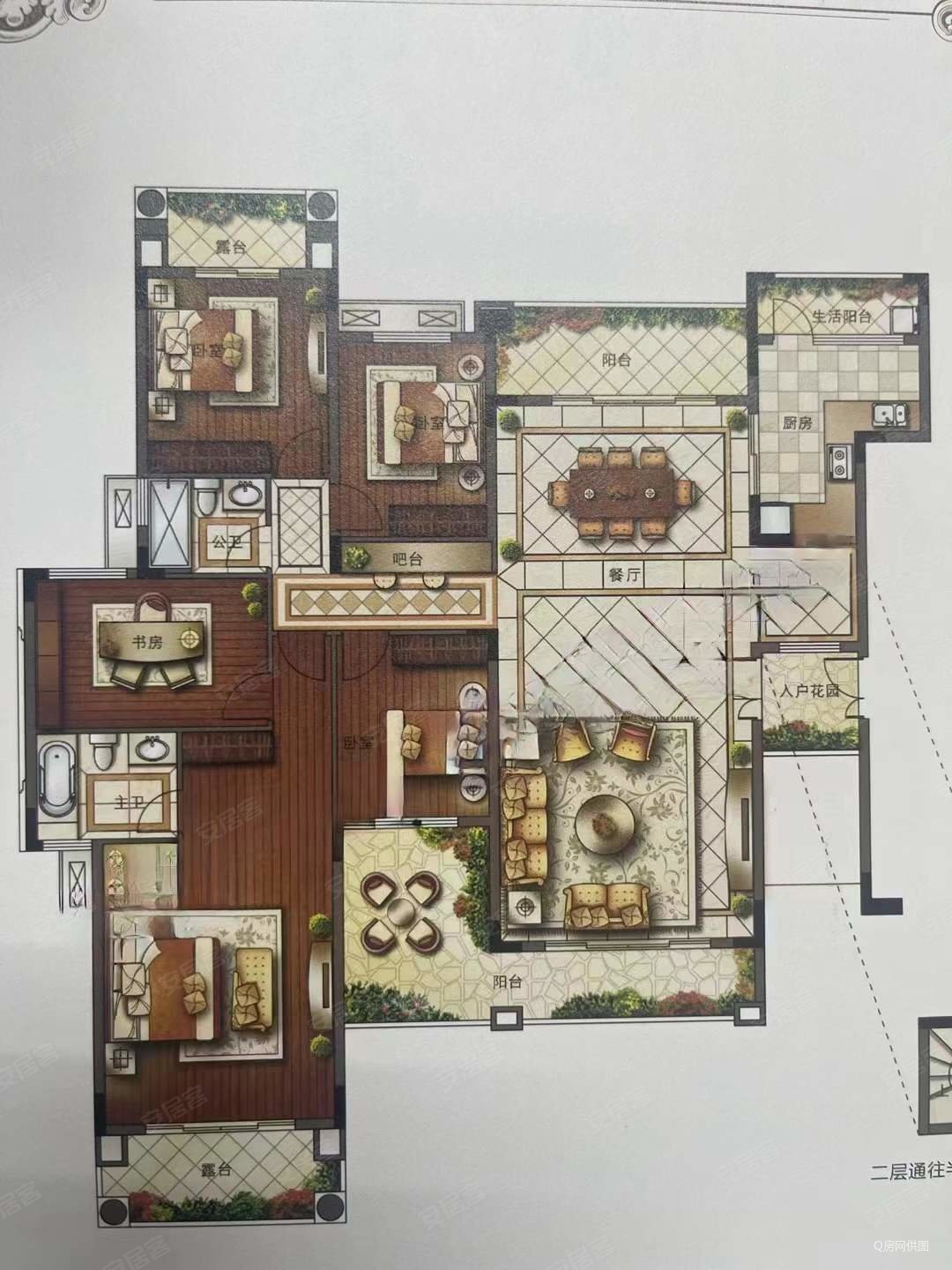 桃源居罕见大平层南北通透得房率高位置安静停车充足