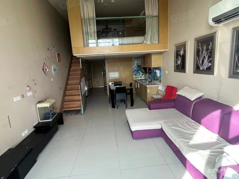 84出售合生世界花园高层复式4.2米挑高双层使用面积可谈