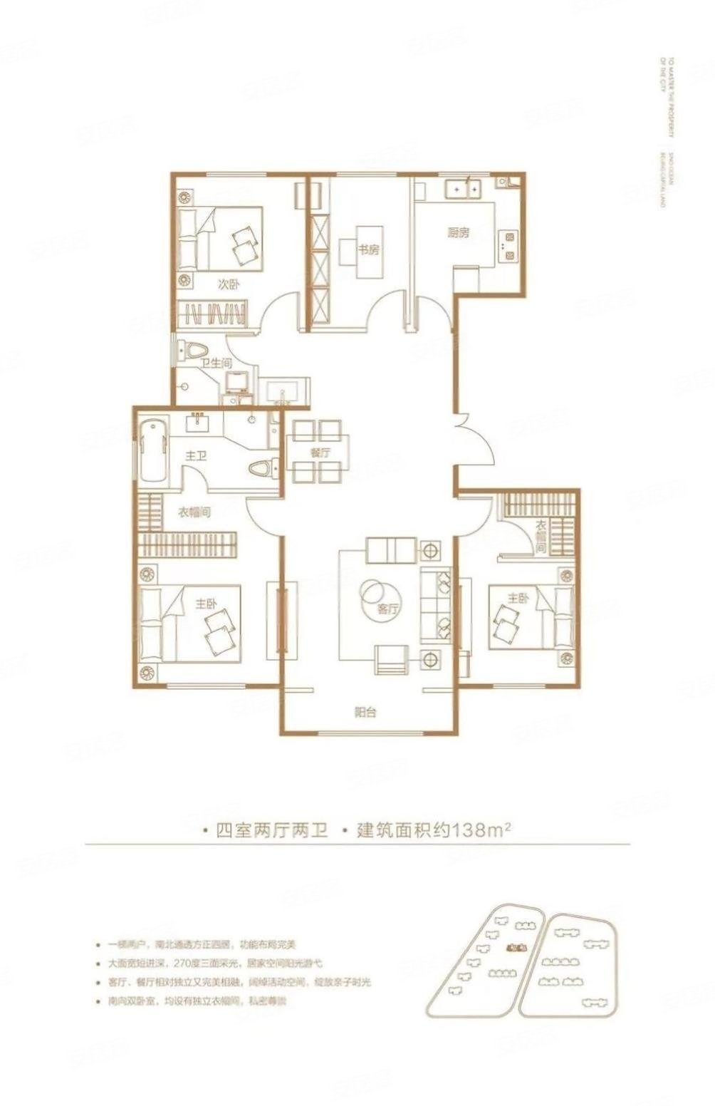 首创禧瑞园著户型图图片