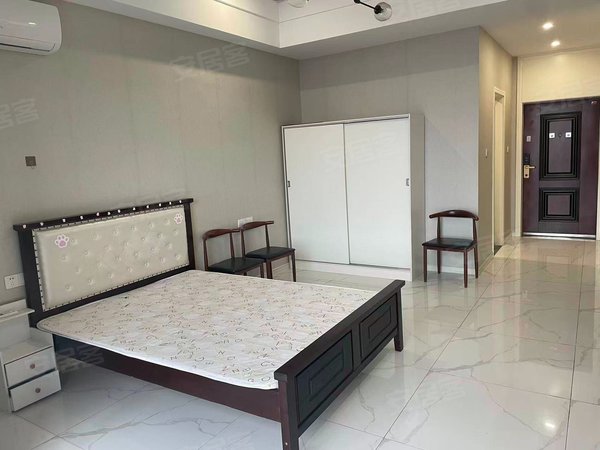 海宁海宁市区海洲城仕公寓皮革城地铁口 皮都公馆 精装1室 家电齐全 看房随时出租房源真实图片