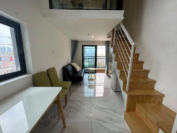 【多图】壹城广场,芳村租房,壹城广场 南向 边户复式两房 采光通风好