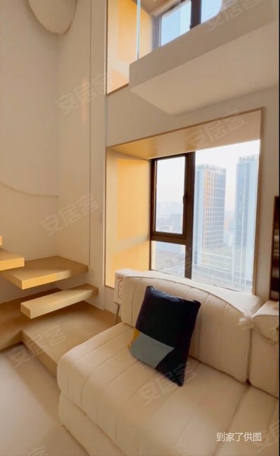 房丨精装loft套二)软装全配丨拎包入住,融创香璟台西苑(商住楼)二手房