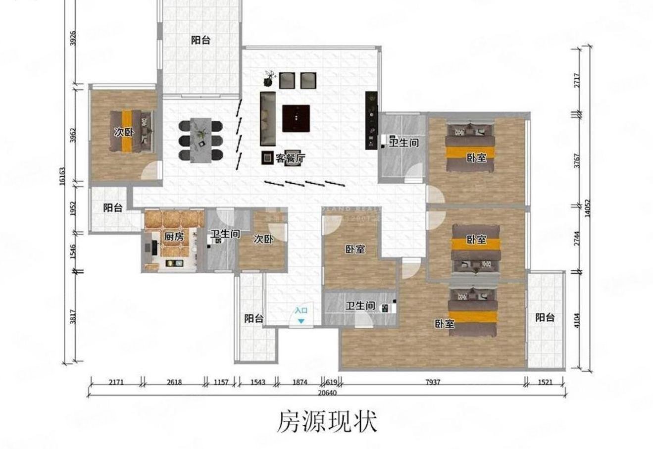香蜜湖熙园园林式小区明德12年户型大气实用位置安静