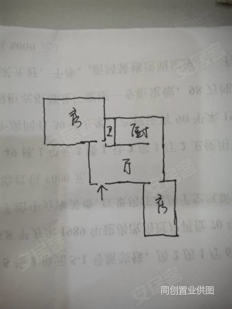 崇善路湾塘一巷1-3号小区2室1厅1卫63㎡南北40万