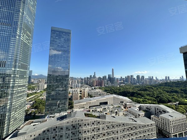 深圳福田莲花村深业上城头次出租,深业上城高层景观房,全新装修出租