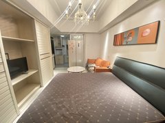 苏州常熟万达广场万达旁 隆盈广场精装一房 可押一付一 停车免费 看房随时出租房源真实图片