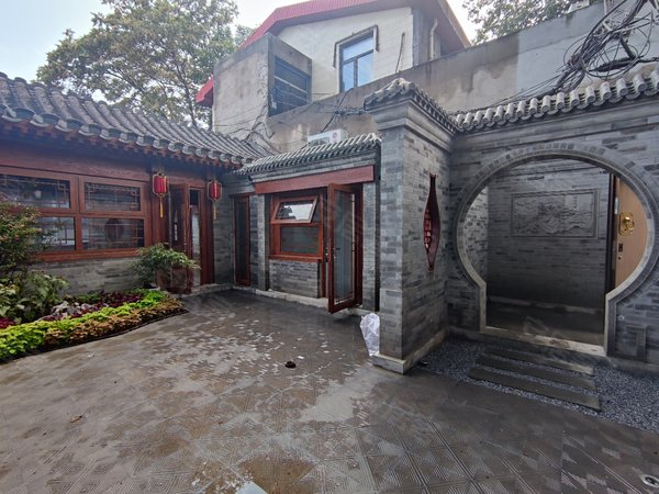 北京西城西单西四南大街小区府右街,西单,西安门大街临主街的四合院