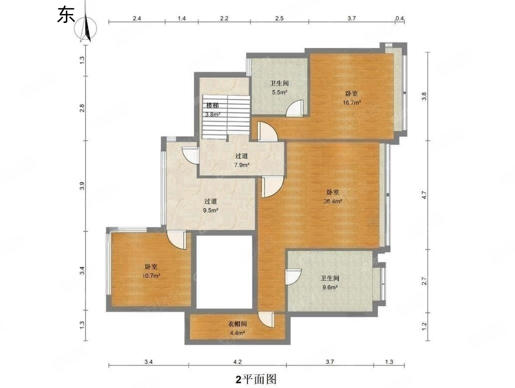 华发新城六期6室3厅3卫236.58㎡南850万