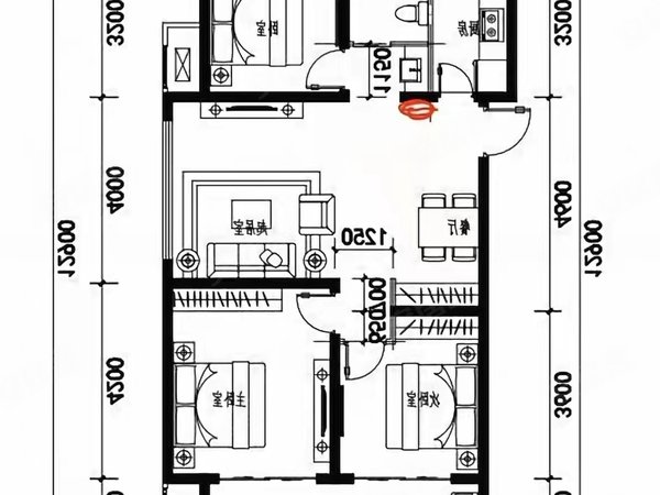 德州德城市区绿城德达玉园新上好房 德达玉园 装修非常好 第一次租