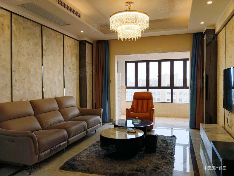 九珑湾5室电梯房正规复式豪装全屋中央空调环境好近地铁