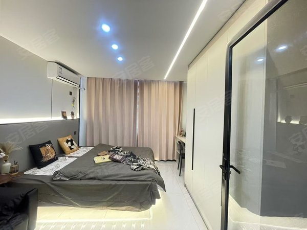 金华东阳东阳江北新庄小区新庄 甘井木雕城轻轨站水元素精装修轻奢风单间价格实惠拎包入住出租房源真实图片