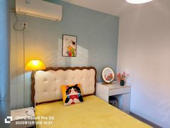 泰安岱岳高铁站泰山国际汽车城，高铁，长租249起，空调房，可短租出租房源真实图片