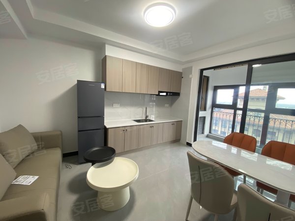 海宁海宁市区马桥藏绿园马桥小镇广场附近 精装1室 全新家电出租 朝南带大阳台出租房源真实图片